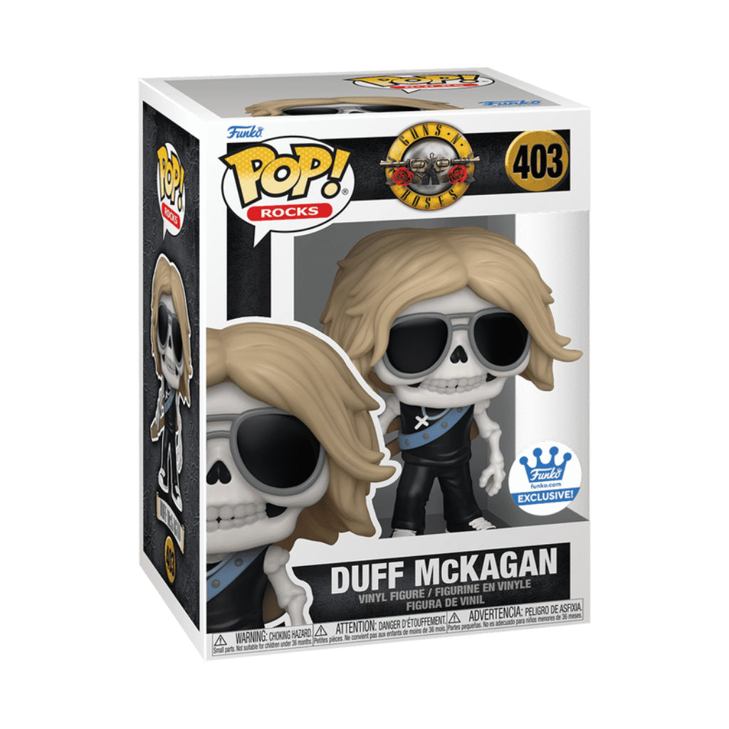 FUNKO POP ROCKS GUNS N ROSES SKELETON DUFF MCKAGAN 403