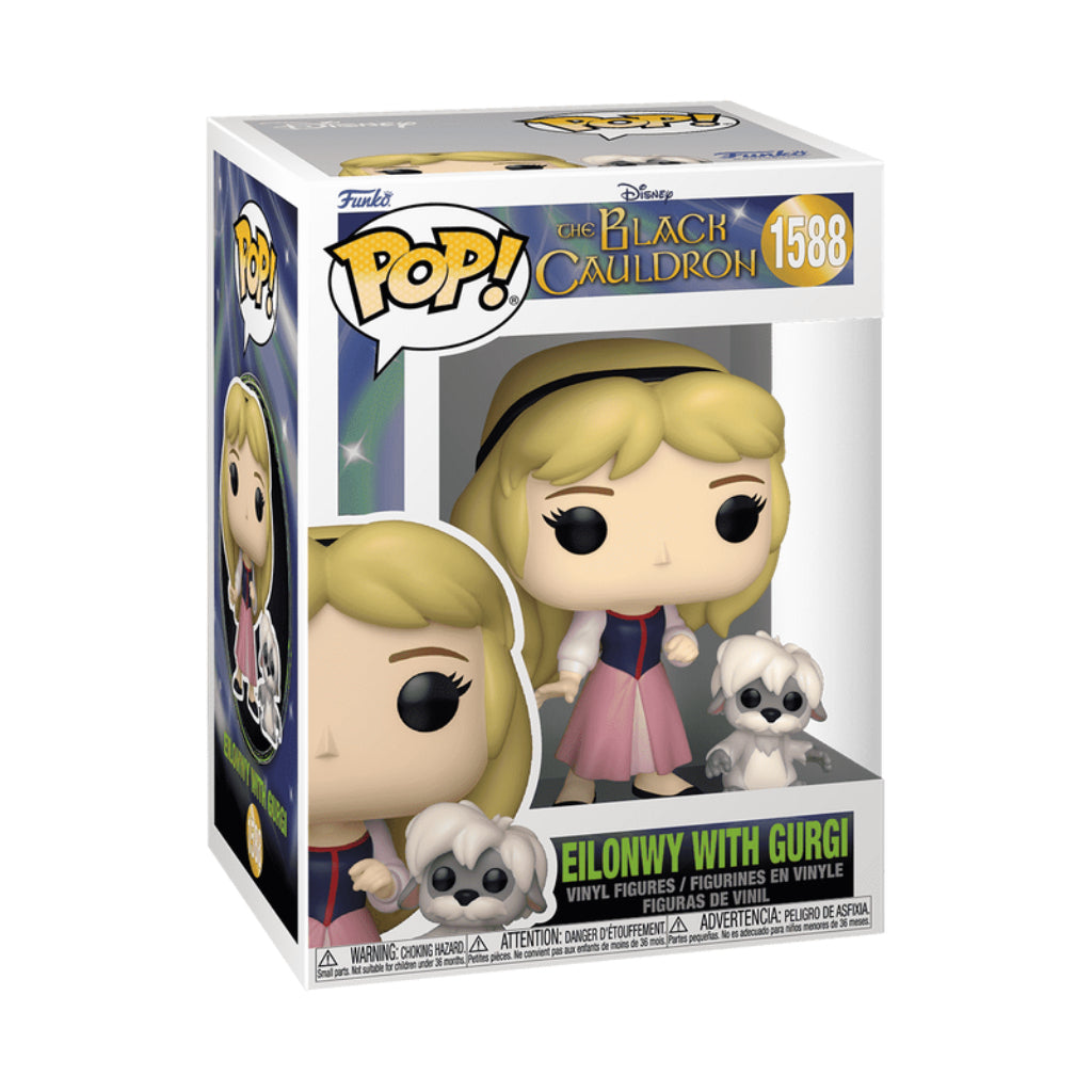 FUNKO POP DISNEY THE BLACK CAULDRON EILONWY WITH GURGI 1588