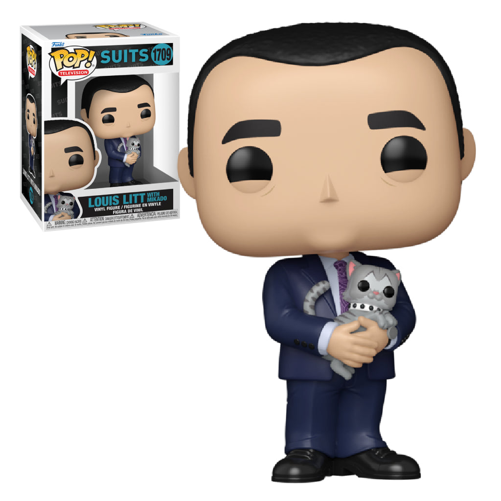 FUNKO POP TV SERIES SUITS LOUIS LITT WITH MIKADO 1709
