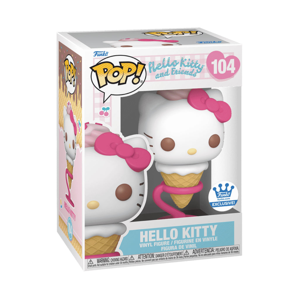 FUNKO POP SANRIO HELLO KITTY AND FRIENDS HELLO KITTY ICE CREAM CONE 104