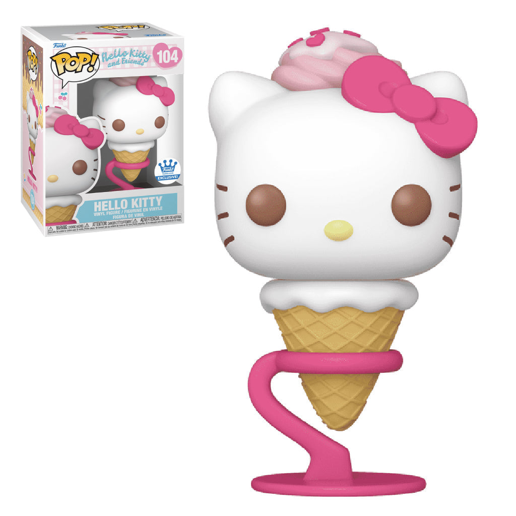 FUNKO POP SANRIO HELLO KITTY AND FRIENDS HELLO KITTY ICE CREAM CONE 104