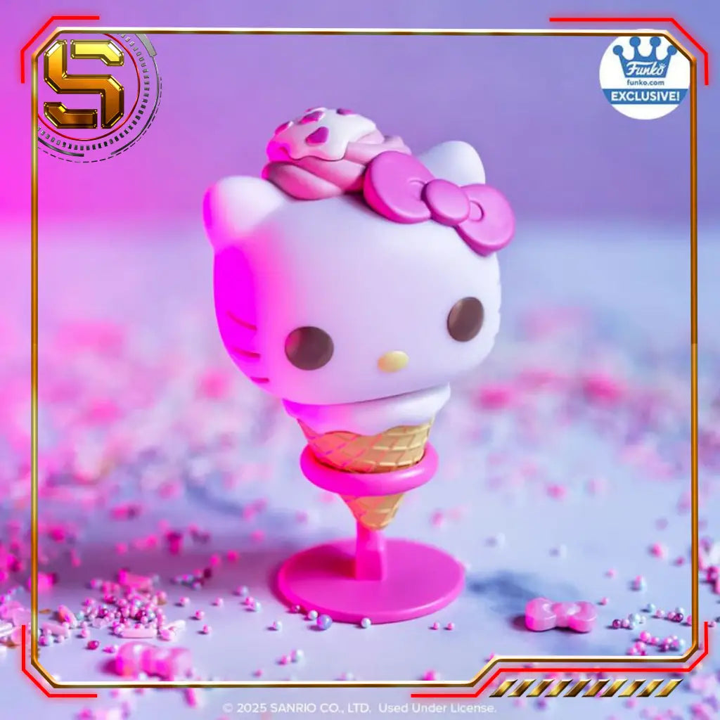 FUNKO POP SANRIO HELLO KITTY AND FRIENDS HELLO KITTY ICE CREAM CONE 104