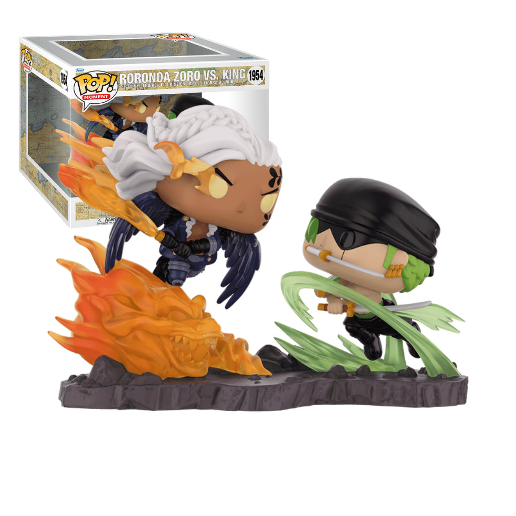 FUNKO POP MOMENT ANIME ONE PIECE RORONOA ZORO VS KING 1954