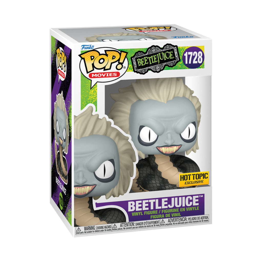 FUNKO POP MOVIES BEETLEJUICE BEETLEJUICE SNAKE 1728