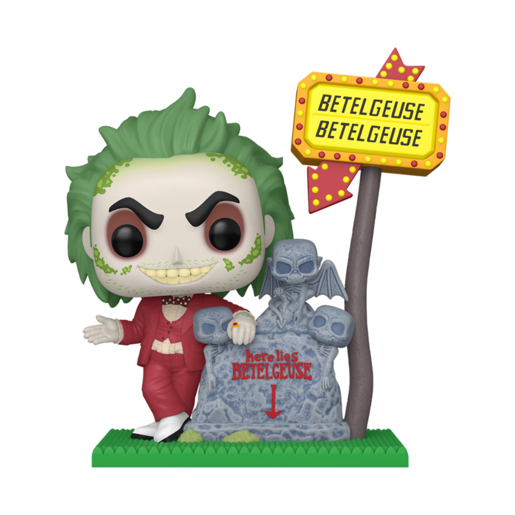FUNKO POP DELUXE MOVIES BEETLEJICE HERE LIES BETELGEUSE 1762