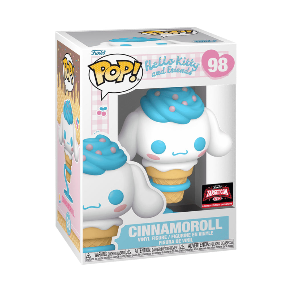 FUNKO POP SANRIO HELLO KITTY AND FRIENDS CINNAMOROLL ICE CREAM CONE 98