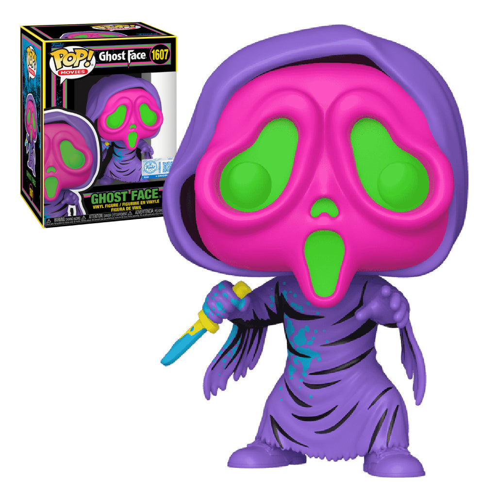 FUNKO POP MOVIES SCREAM GHOST FACE (BLKLT) 1607