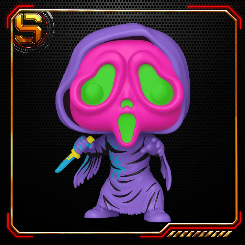 FUNKO POP MOVIES SCREAM GHOST FACE (BLKLT) 1607