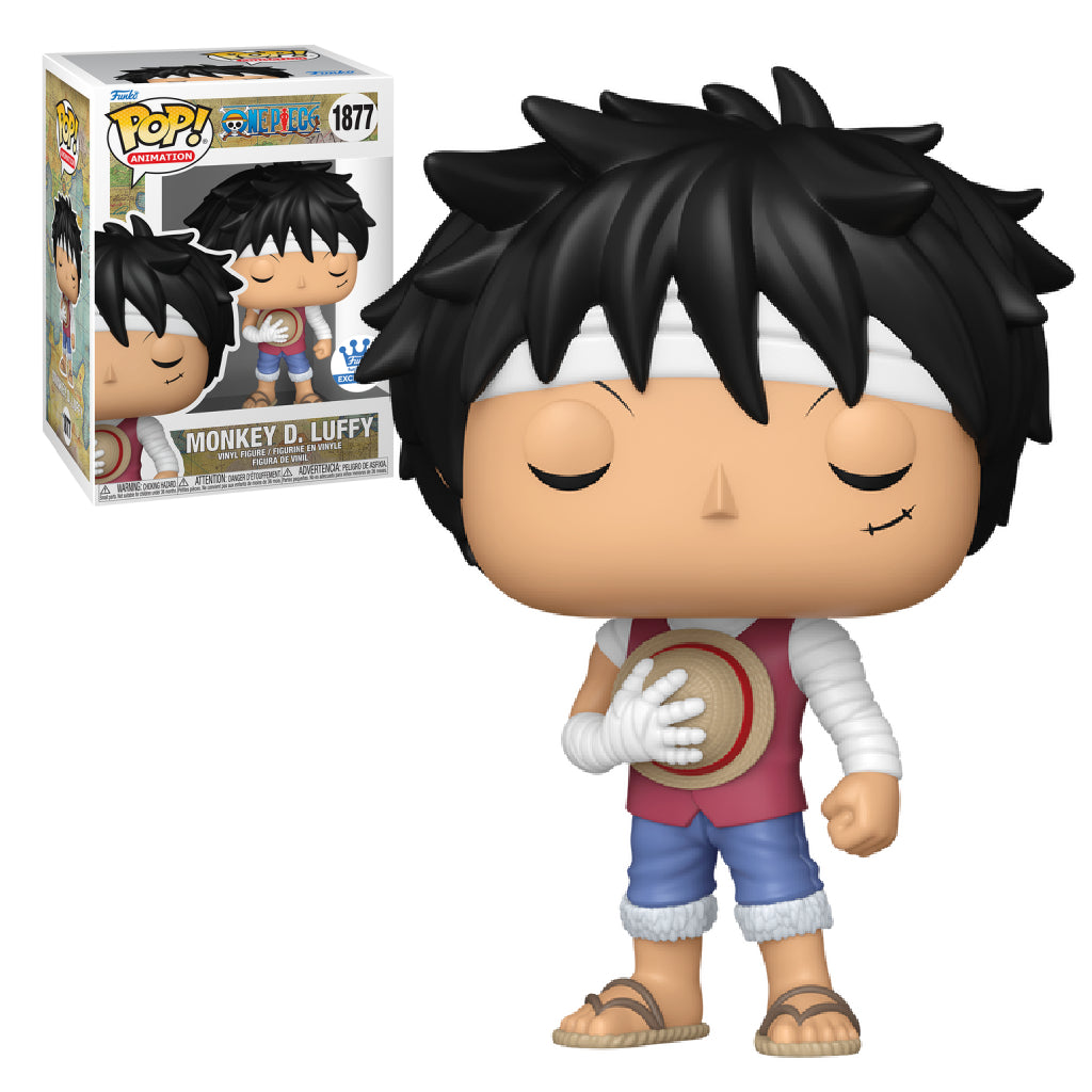 FUNKO POP ANIME ONE PIECE MONKEY D LUFFY MARINEFORD MEMORIAL 1877