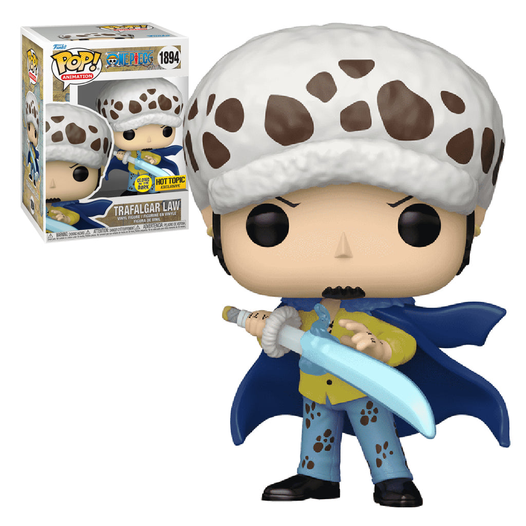 FUNKO POP ANIME ONE PIECE TRAFALGAR LAW WITH BLUE ANESTHESIA (GW) 1894