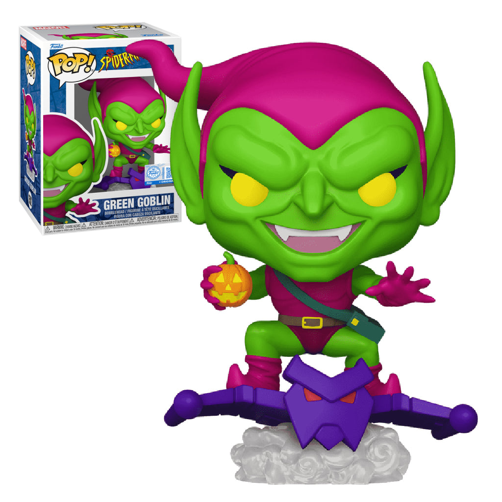 FUNKO POP MARVEL ANIMATION SPIDERMAN ANIMATED SERIES GREEN GOBLIN 1502