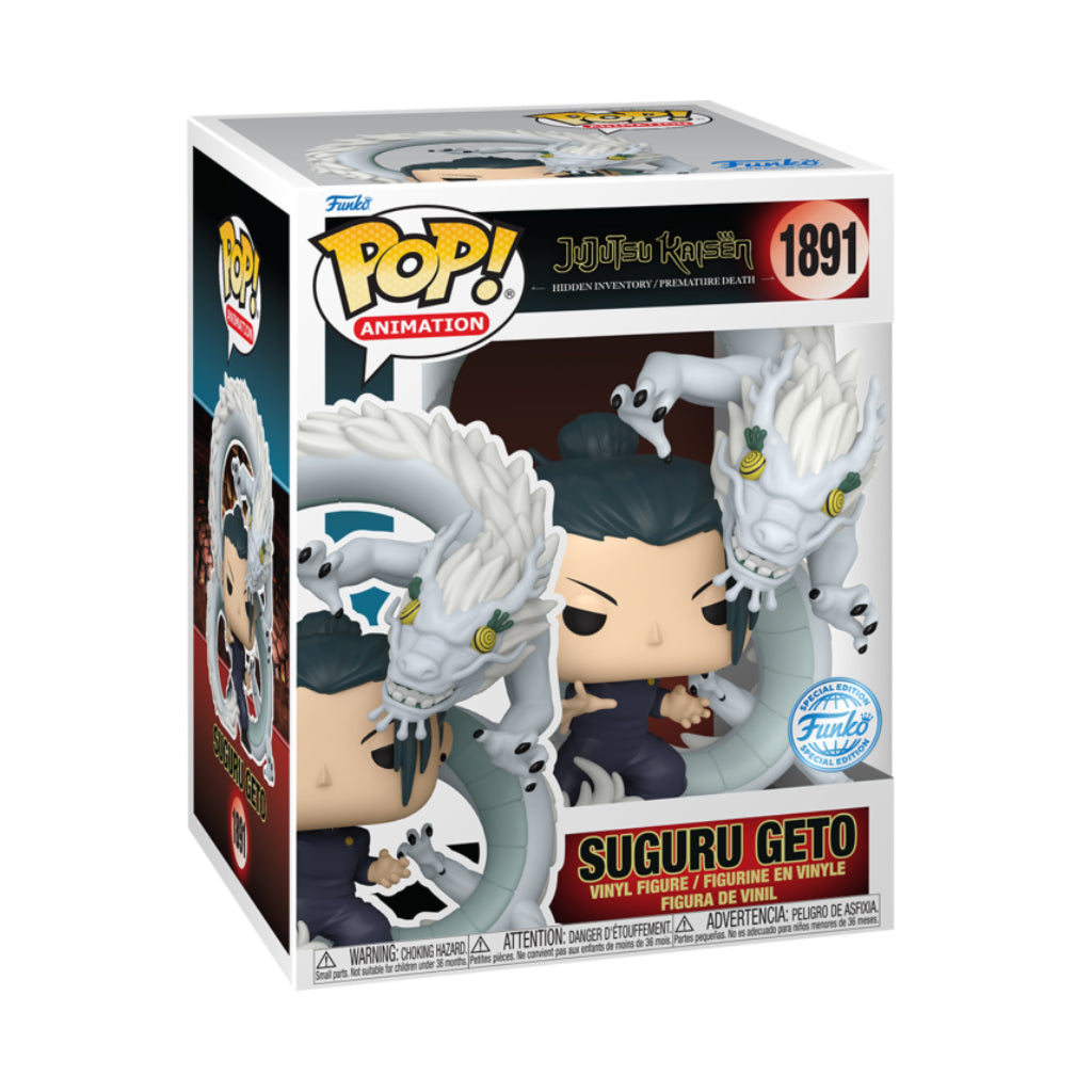 FUNKO POP PREMIUM ANIME JUJUTSU KAISEN HIDDEN INVENTORY SUGURU GETO 1891