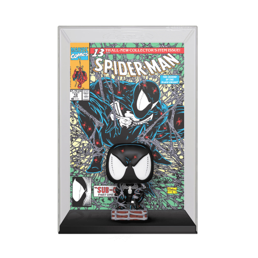 FUNKO POP COMIC COVER MARVEL SPIDERMAN SPIDERMAN SYMBIOTE SUIT 69
