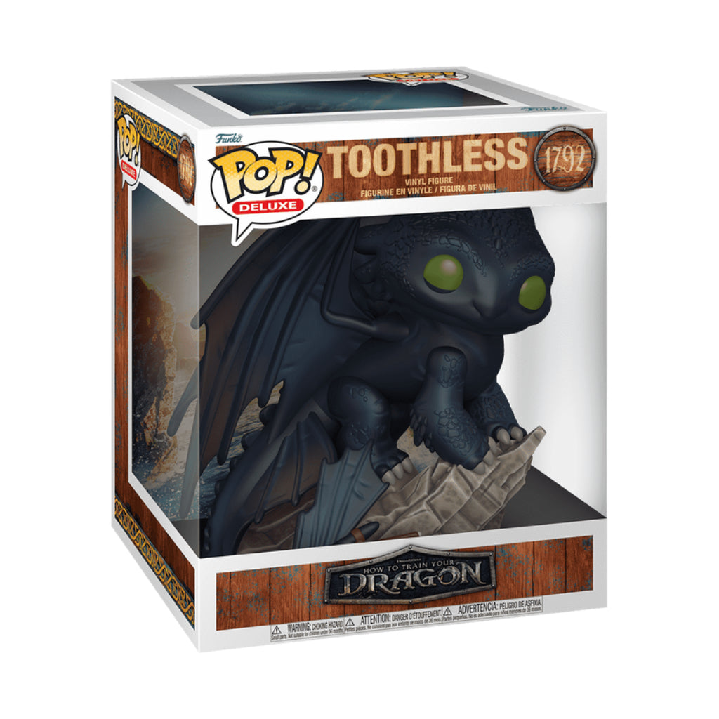 FUNKO POP DELUXE MOVIES HOW TO TRAIN YOUR DRAGON TOOTHLESS 1792