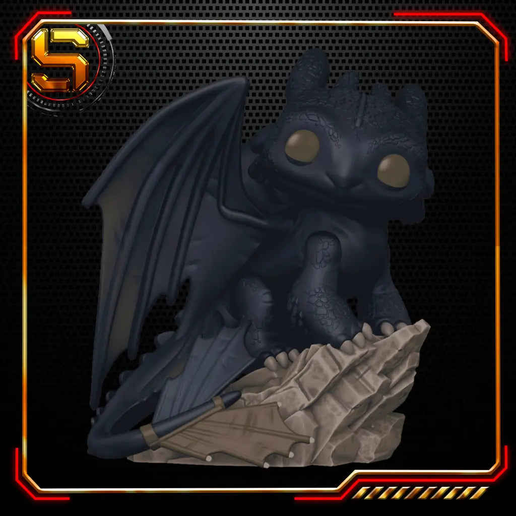 FUNKO POP DELUXE MOVIES HOW TO TRAIN YOUR DRAGON TOOTHLESS 1792