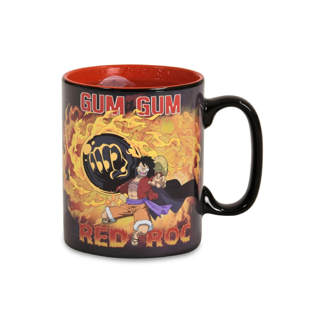 ABYSSE MUG ANIME ONE PIECE LUFFY VS KAIDOU 460 ML HEAT CHANGE MUG