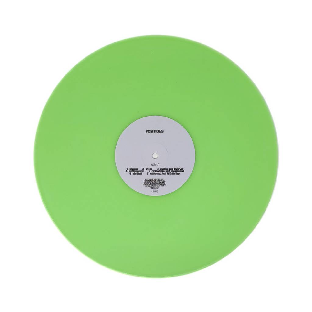 ARIANA GRANDE / POSITIONS (GREEN TRANSLUCENT VINYL)
