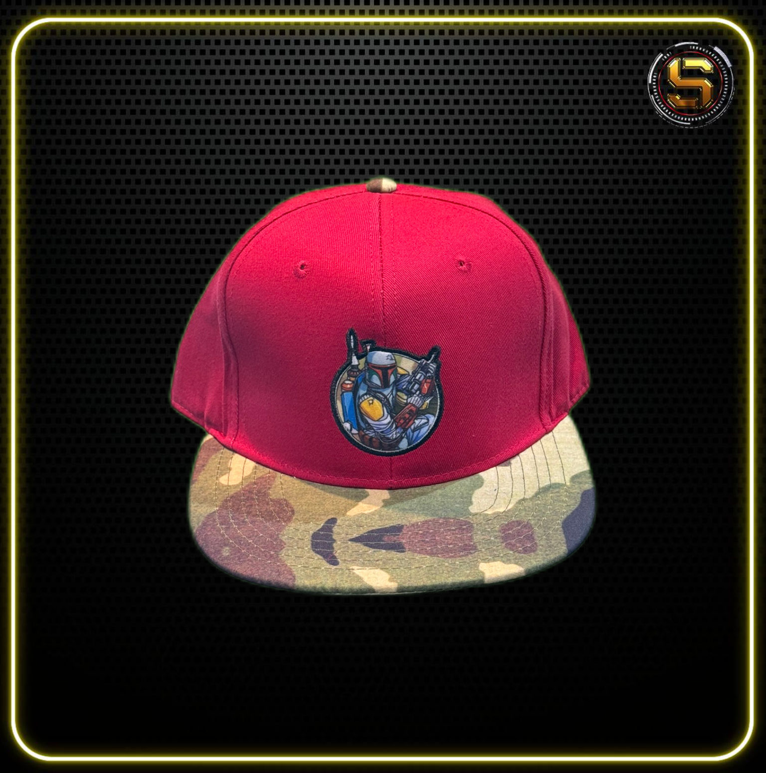 CONE GORRA MANDALORIAN BOBA FETT CAMO FLAT BRIM BB
