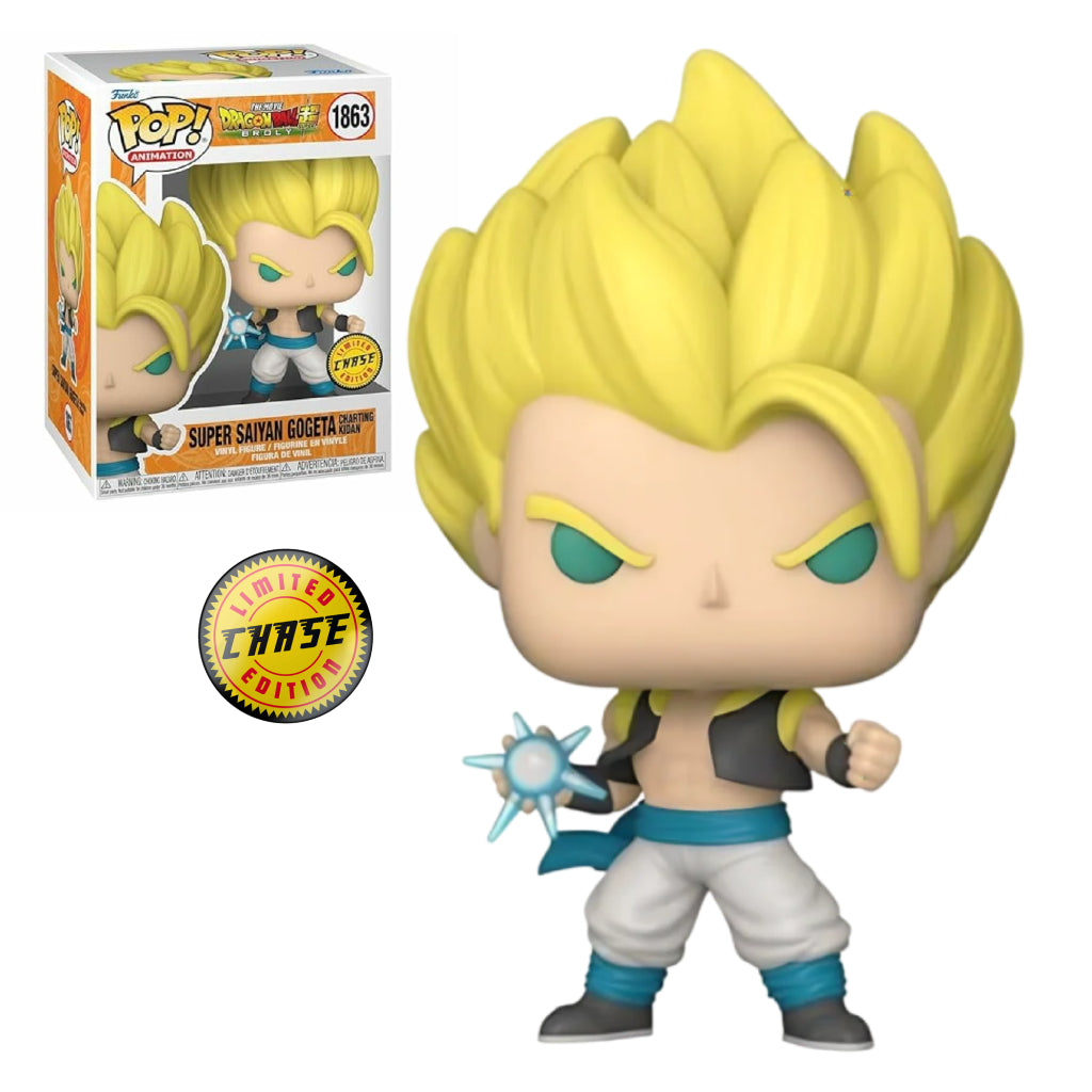 FUNKO POP ANIME DRAGON BALL SUPER BROLY THE MOVIE GOGETA 1863 CHASE