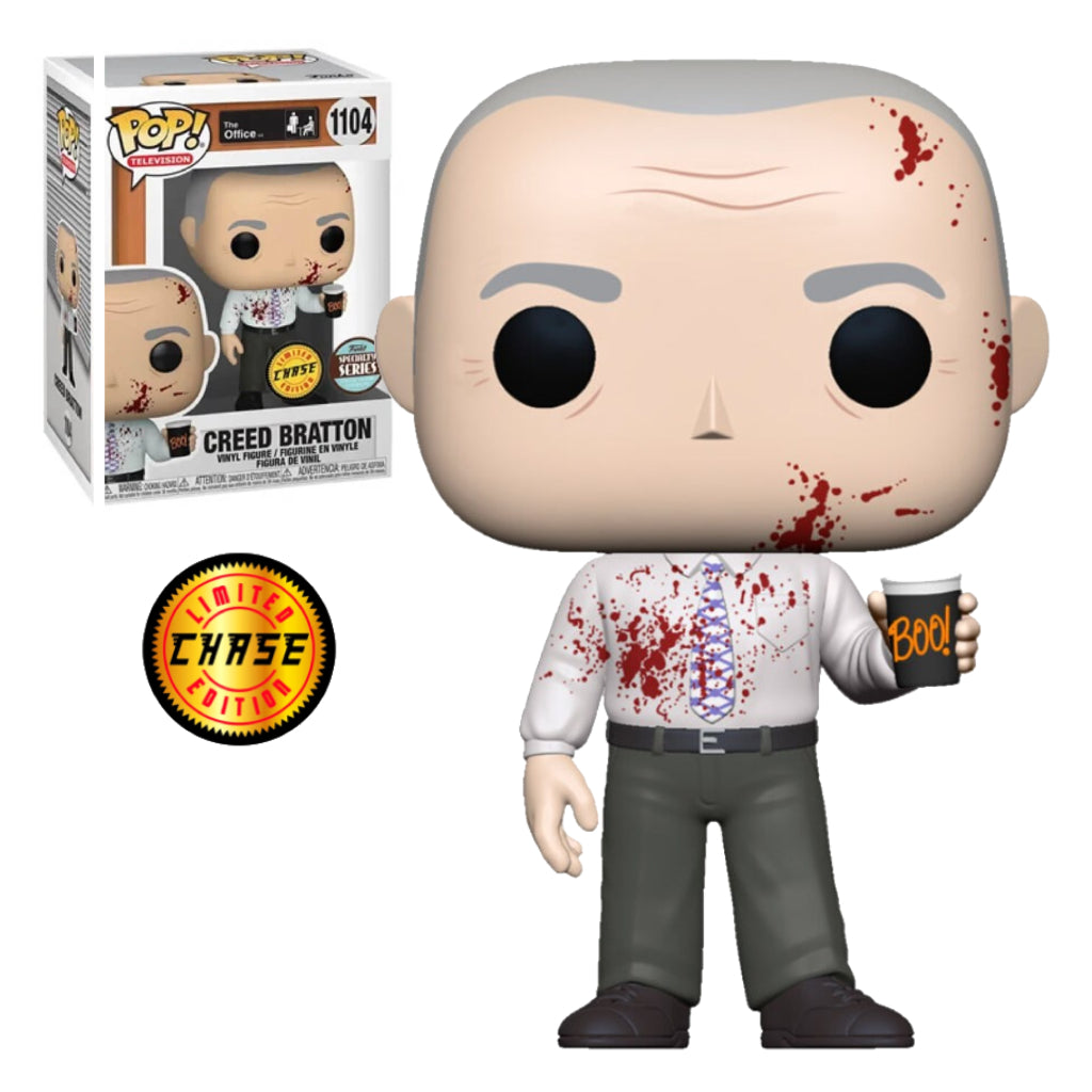 FUNKO POP TV THE OFFICE CREED BRATTON 1104 CHASE