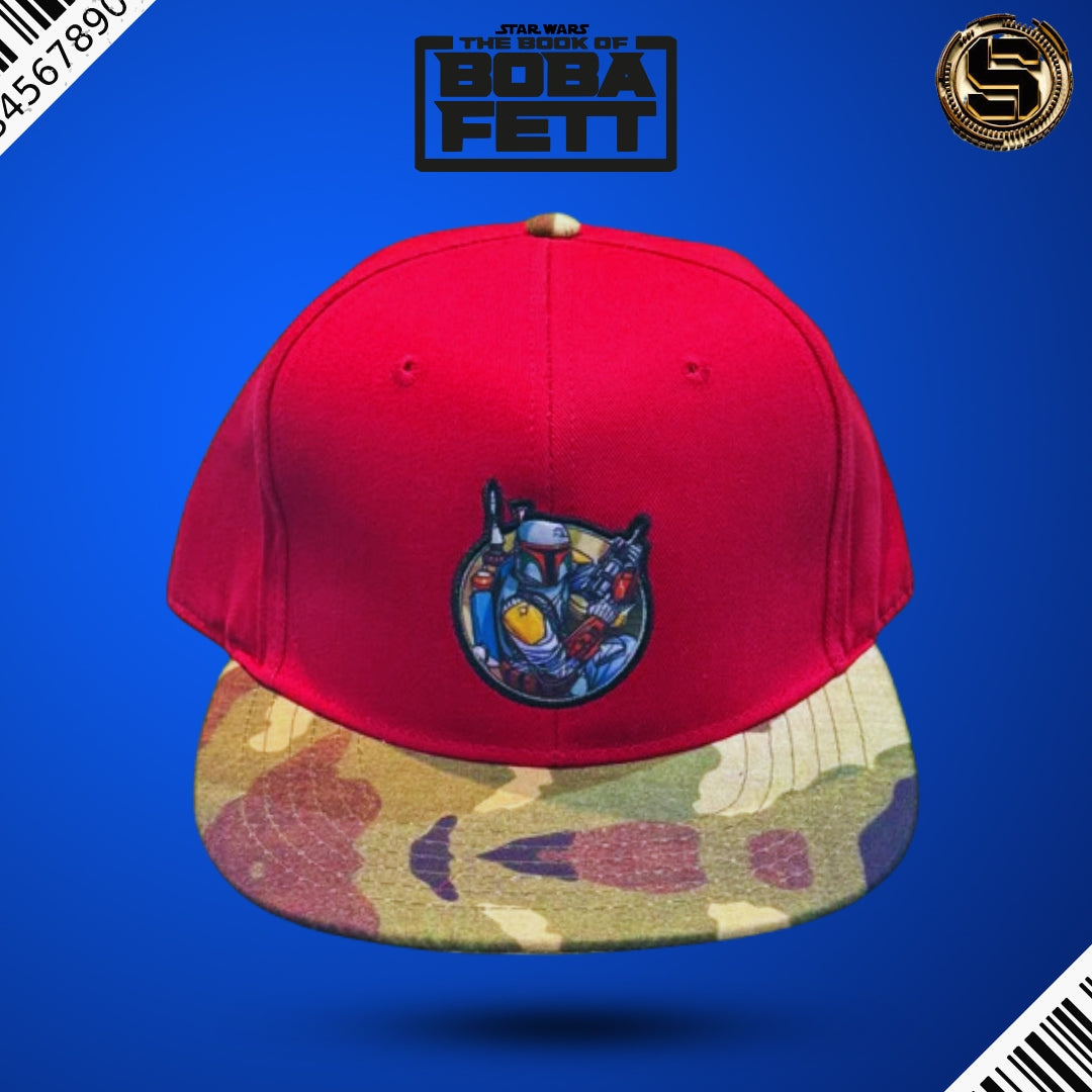 CONE GORRA MANDALORIAN BOBA FETT CAMO FLAT BRIM BB