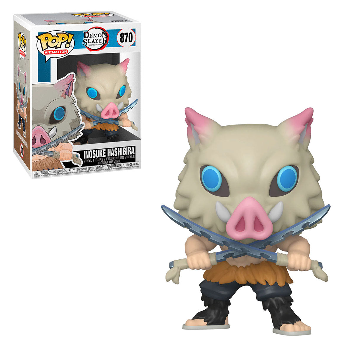 FUNKO POP ANIME DEMON SLAYER INOSUKE HASHIBIRA 870