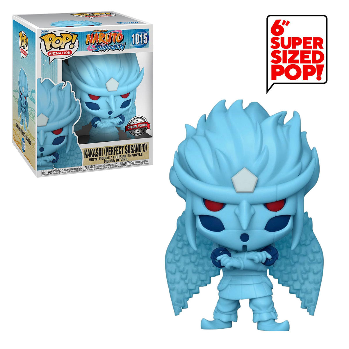FUNKO POP ANIME NARUTO SHIPPUDEN KAKASHI PERFECT SUSANOO 1015 SUPER SE