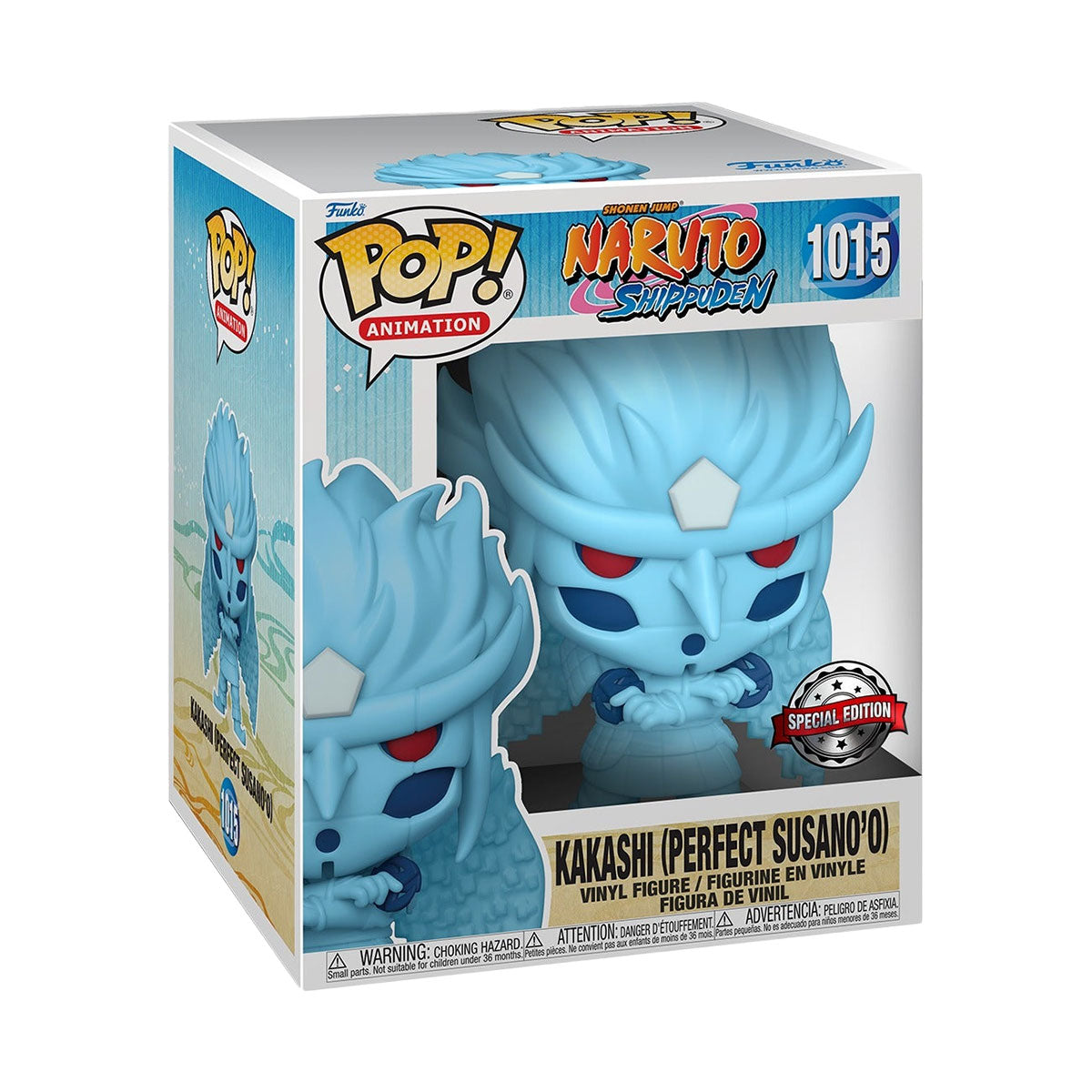 FUNKO POP ANIME NARUTO SHIPPUDEN KAKASHI PERFECT SUSANOO 1015 SUPER SE