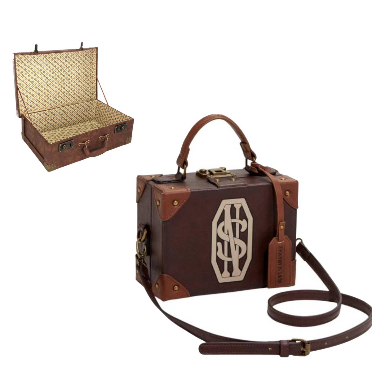 BIOWORLD FANTASTIC BEASTS AND WHERE TO FIND THEM NEWT TRUNK HANDBAG