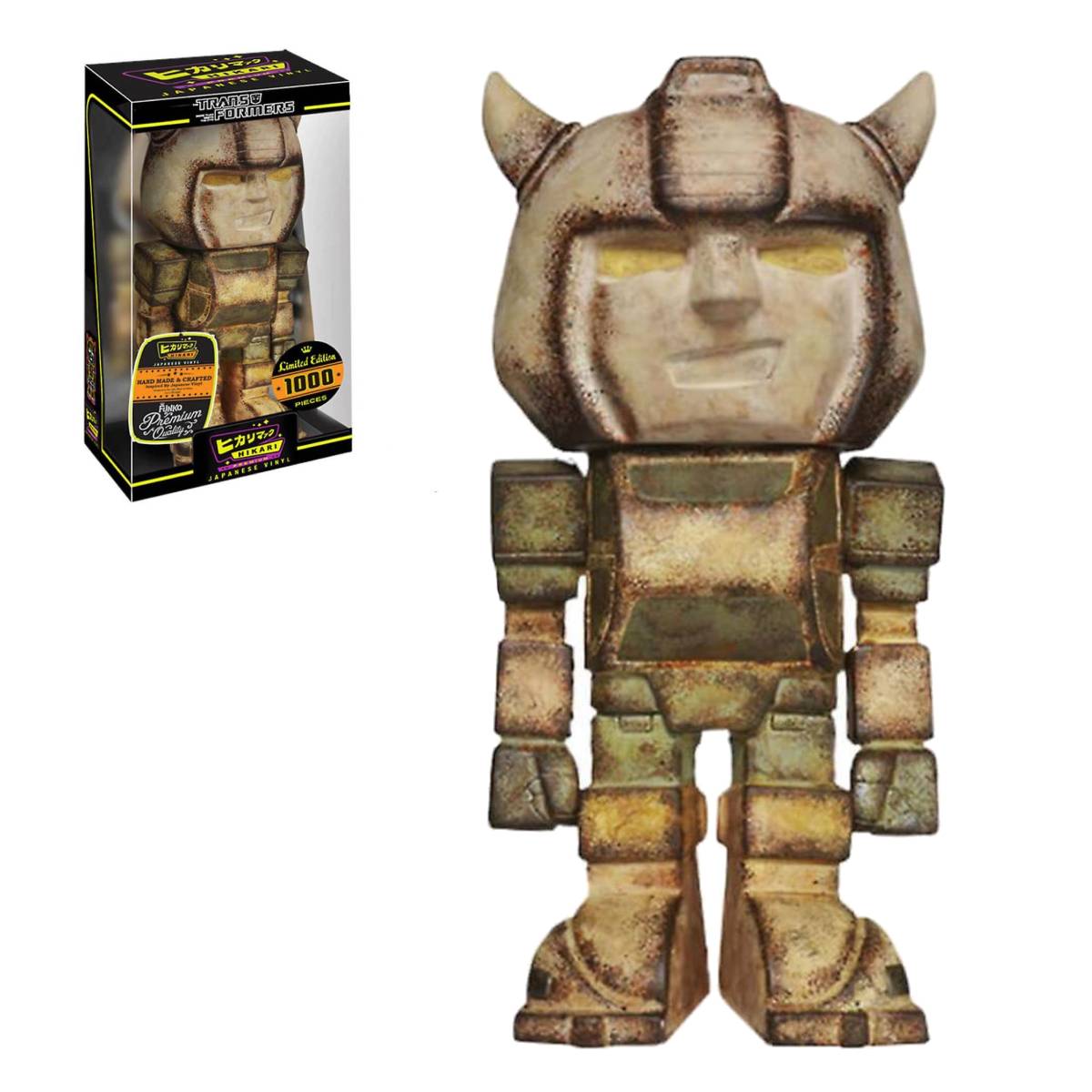 FUNKO HIKARI ANIMATION TRANSFORMERS DISTRESSED BUMBLEBEE