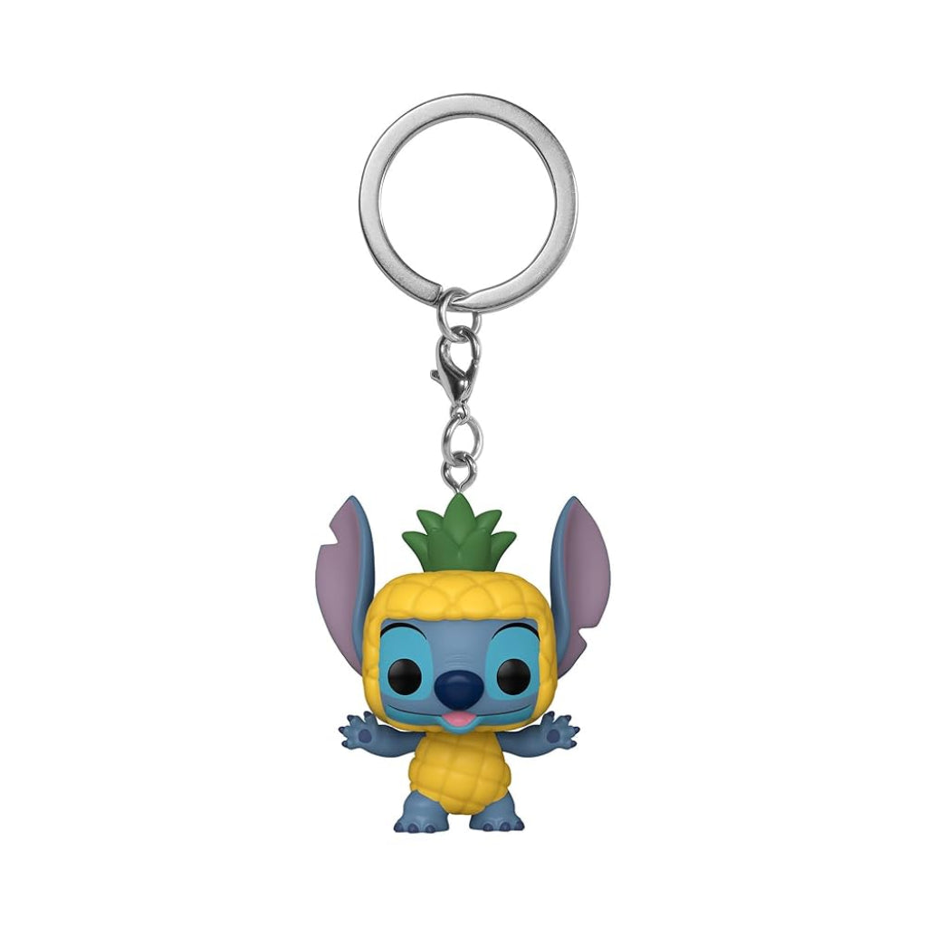 FUNKO KEYCHAIN DISNEY LILO AND STITCH STITCH AS PINEAPPLE