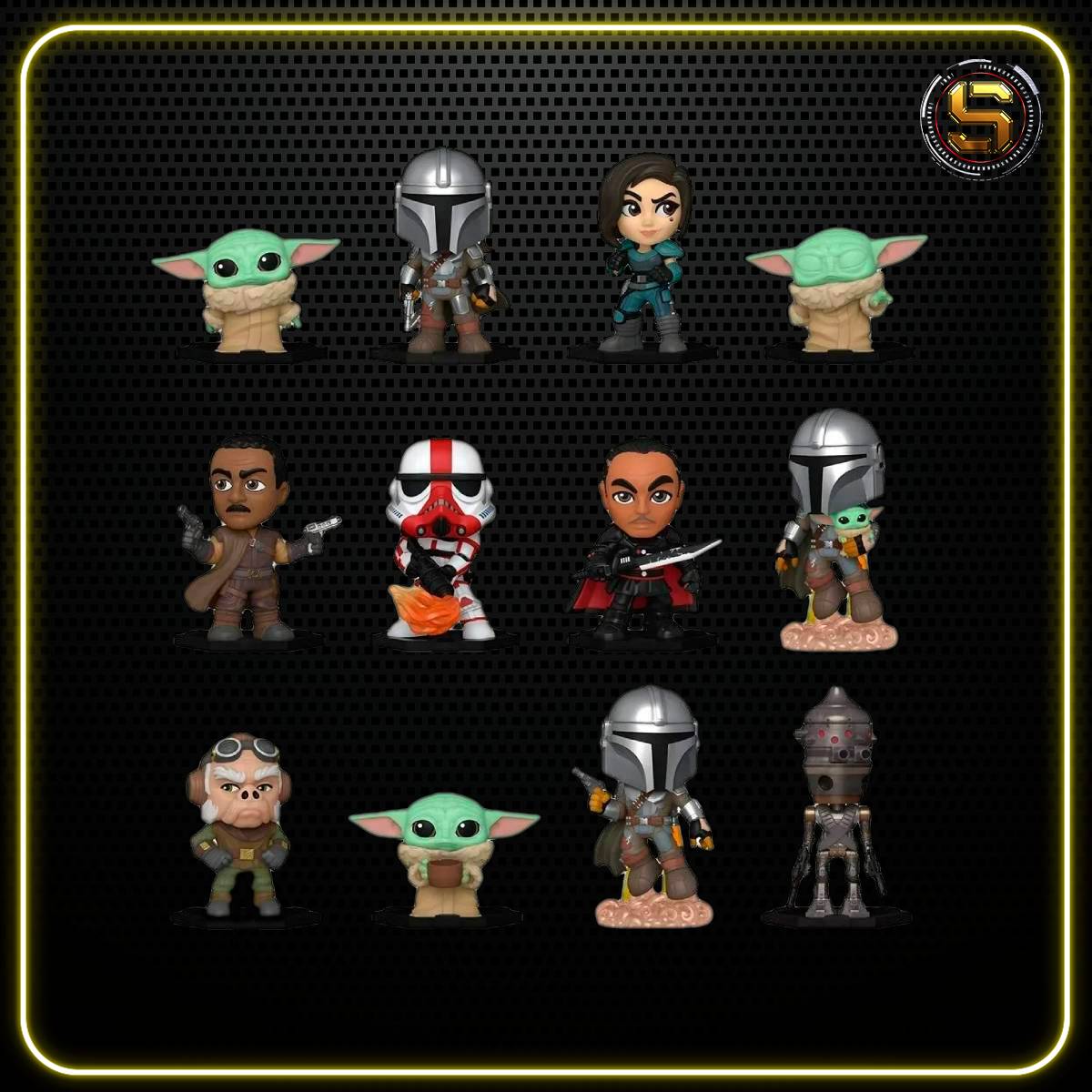 FUNKO MYSTERY MINIS STAR WARS THE MANDALORIAN SURTIDO