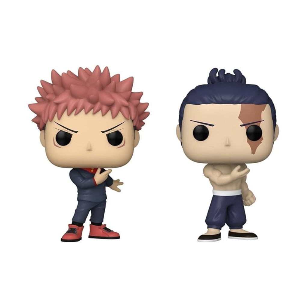 FUNKO POP ANIME JUJUTSU KAISEN YUJI ITADORI AND AOI TODO 2PK
