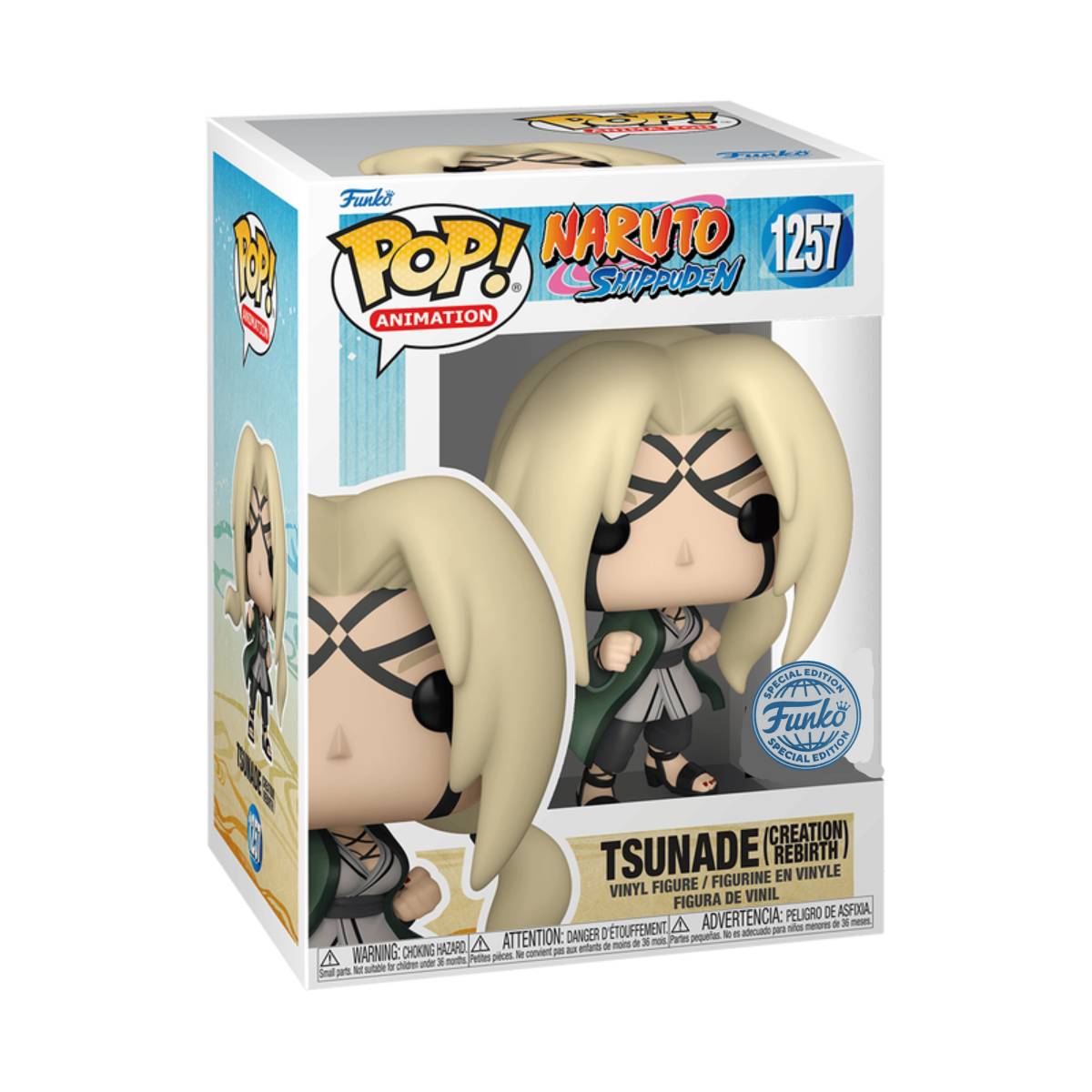 FUNKO POP ANIME NARUTO SHIPPUDEN TSUNADE CREATION REBIRTH 1257 SE