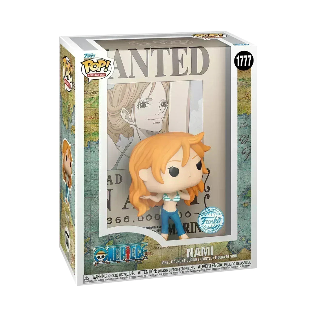 FUNKO POP COVER ANIME ONE PIECE NAMI (WANTED) 1777