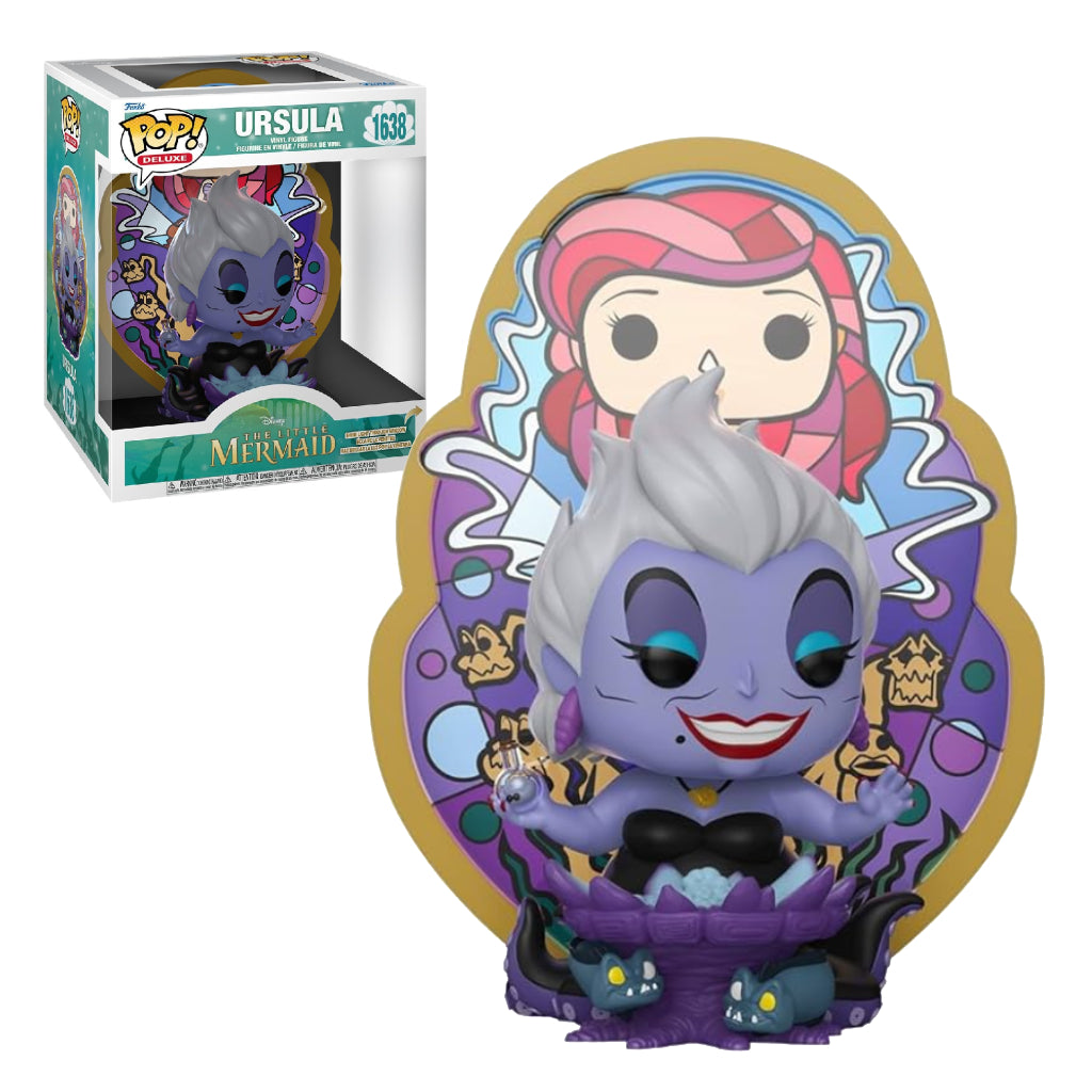 FUNKO POP DELUXE DISNEY THE LITTLE MERMAID URSULA (STAINED GLASS) 1638