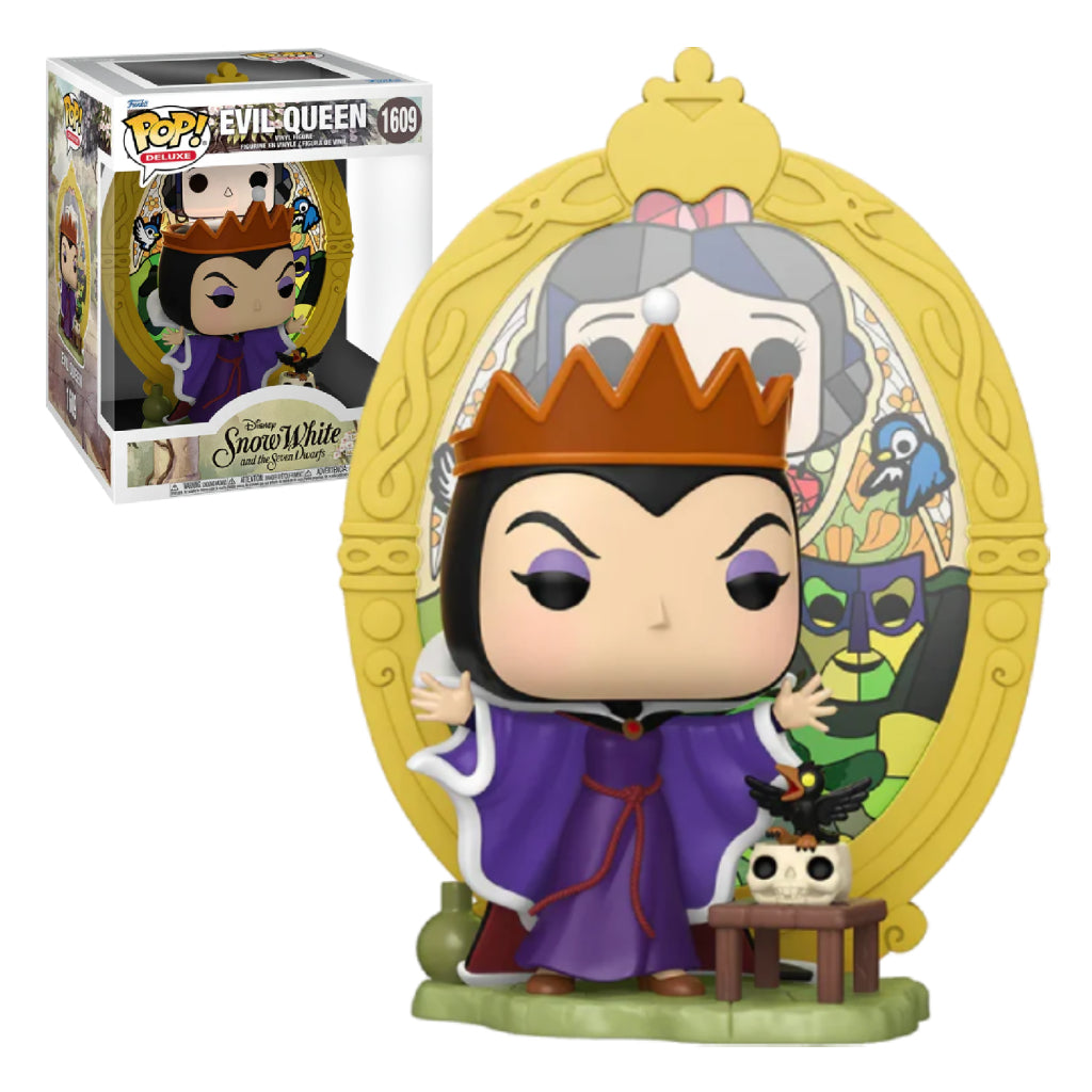 FUNKO POP DELUXE DISNEY VILLAINS EVIL QUEEN (GLASS) 1609