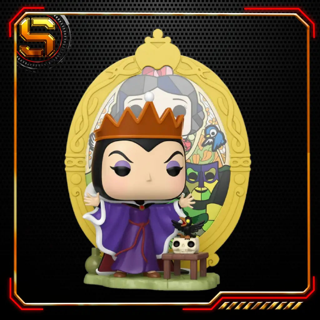FUNKO POP DELUXE DISNEY VILLAINS EVIL QUEEN (GLASS) 1609