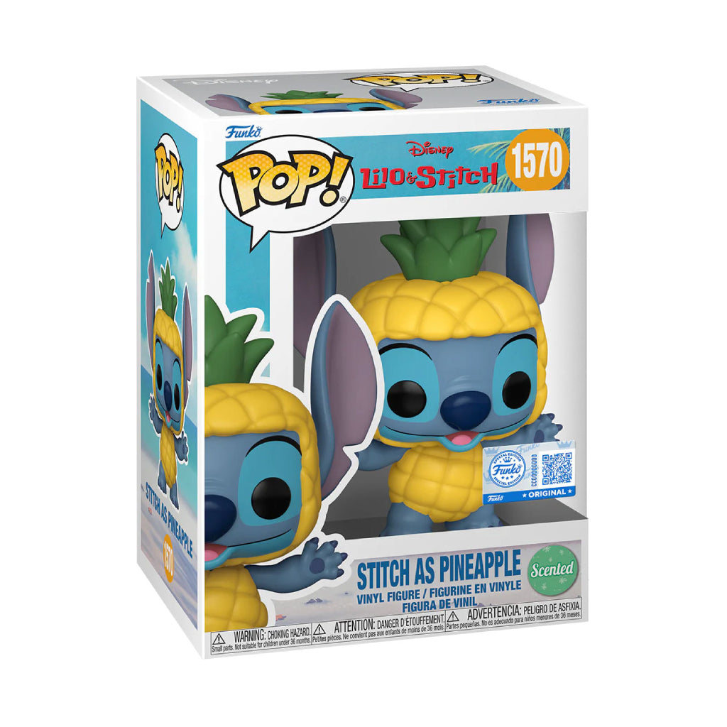 FUNKO POP DISNEY LILO AND STITCH STITCH AS PINEAPPLE 1570
