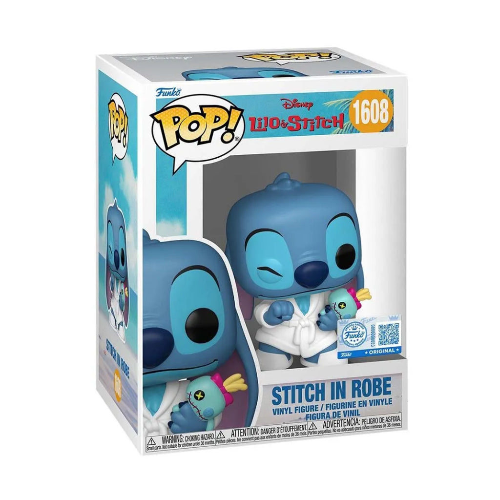 FUNKO POP DISNEY LILO AND STITCH STITCH IN ROBE 1608