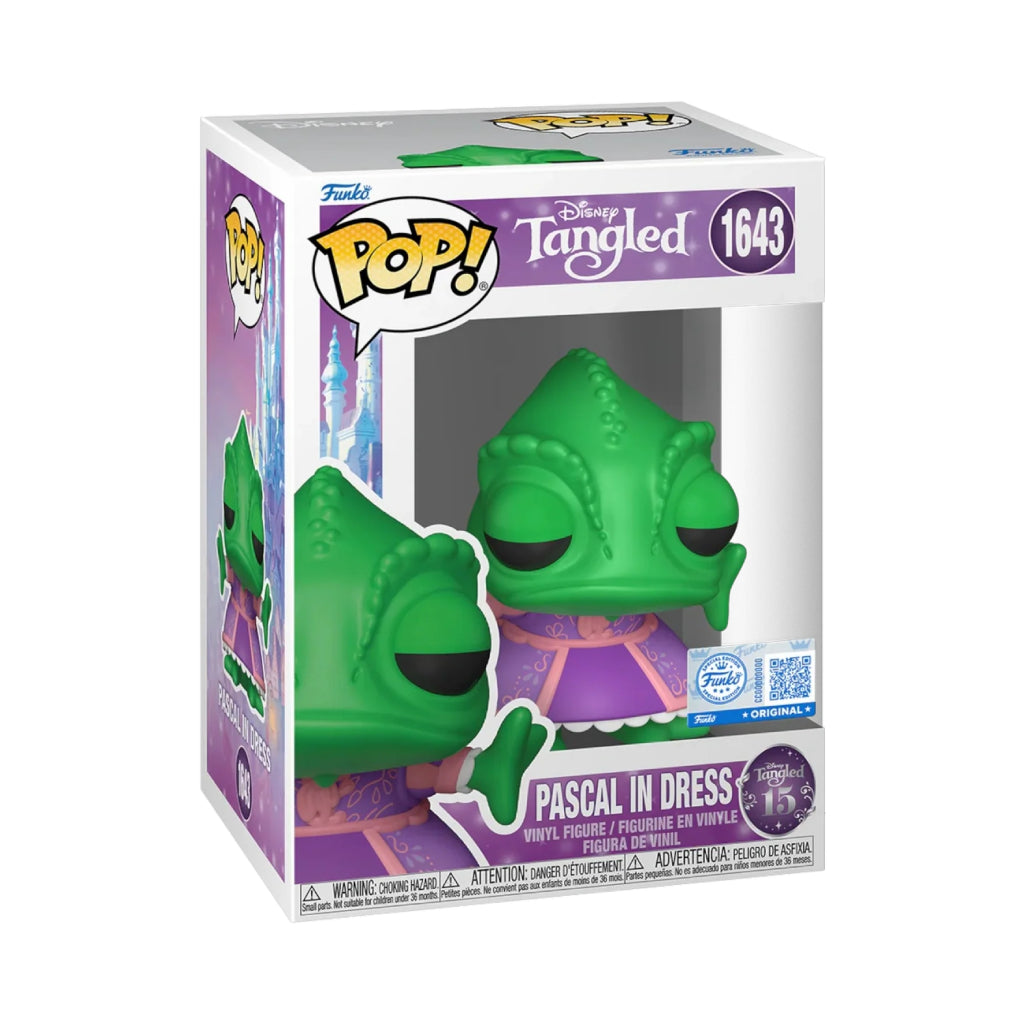FUNKO POP DISNEY TANGLED 15 YEARS PASCAL IN DRESS 1643