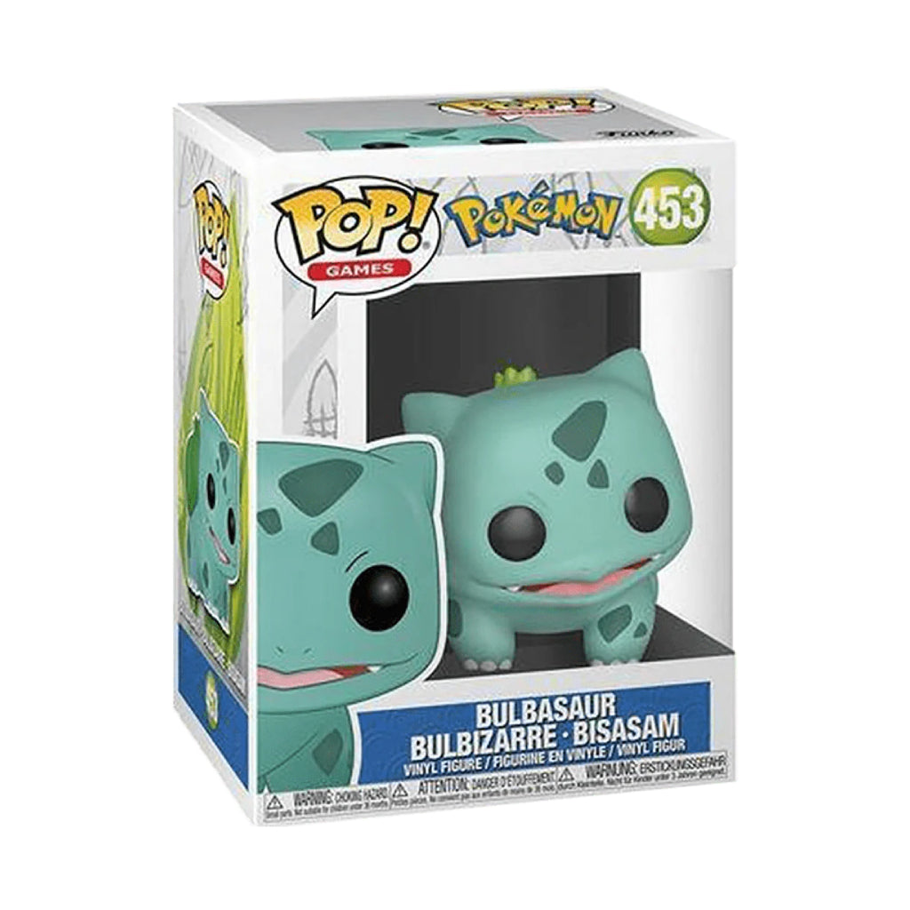 FUNKO POP GAMES POKEMON BULBASAUR 453 (EMEA)