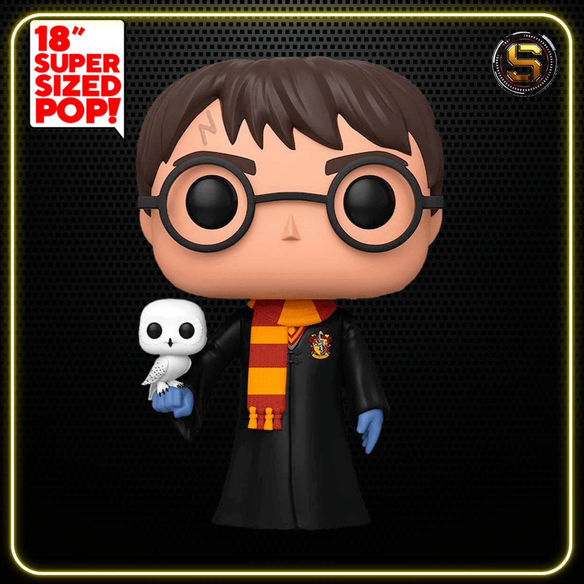 New Funko Pop! 18 Inch Harry Potter with Hedwig Super Sized Pop