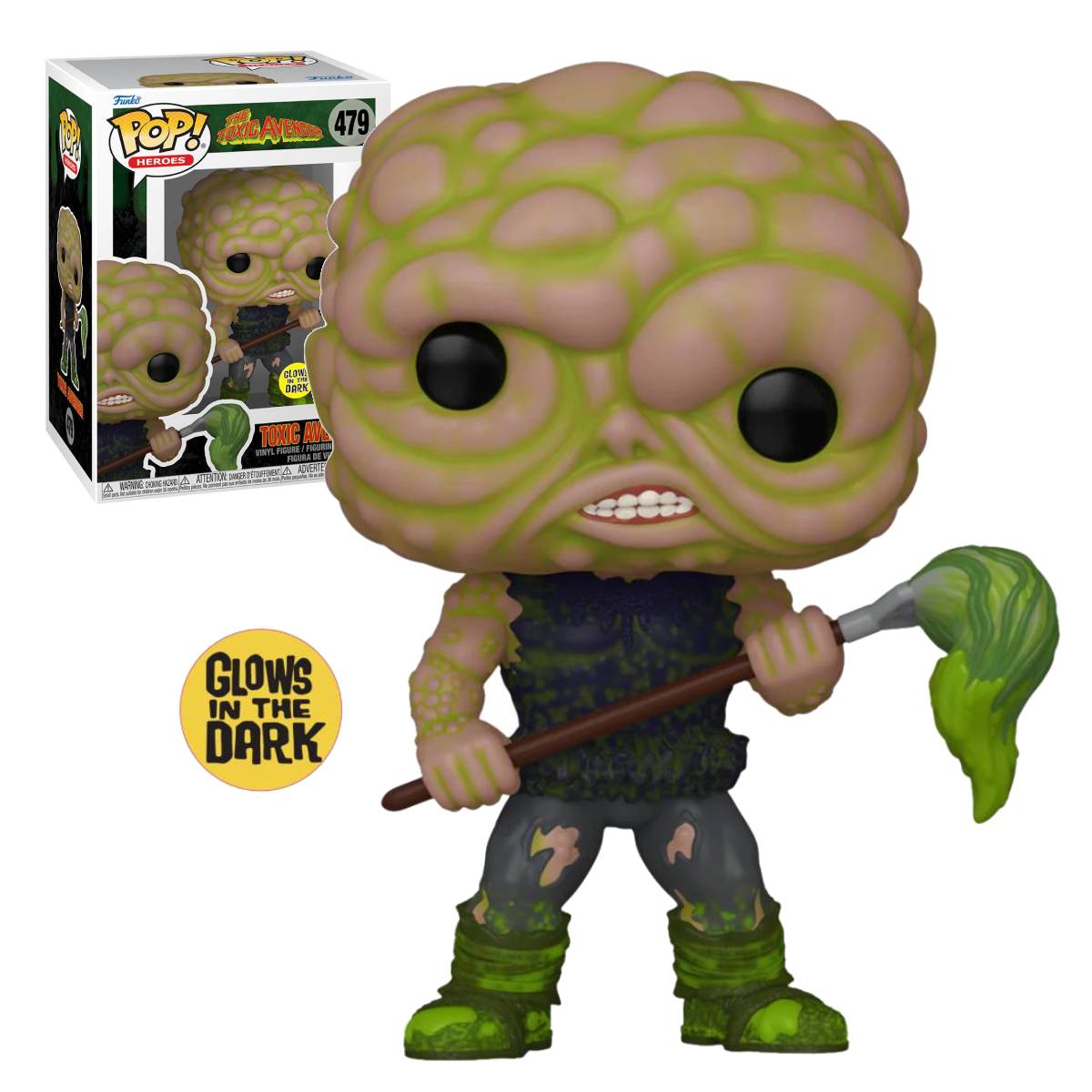 FUNKO POP HEROES THE TOXIC AVENGER TOXIC AVENGER 479 GE NYCC 2023 EXCLUSIVO SAHARIS