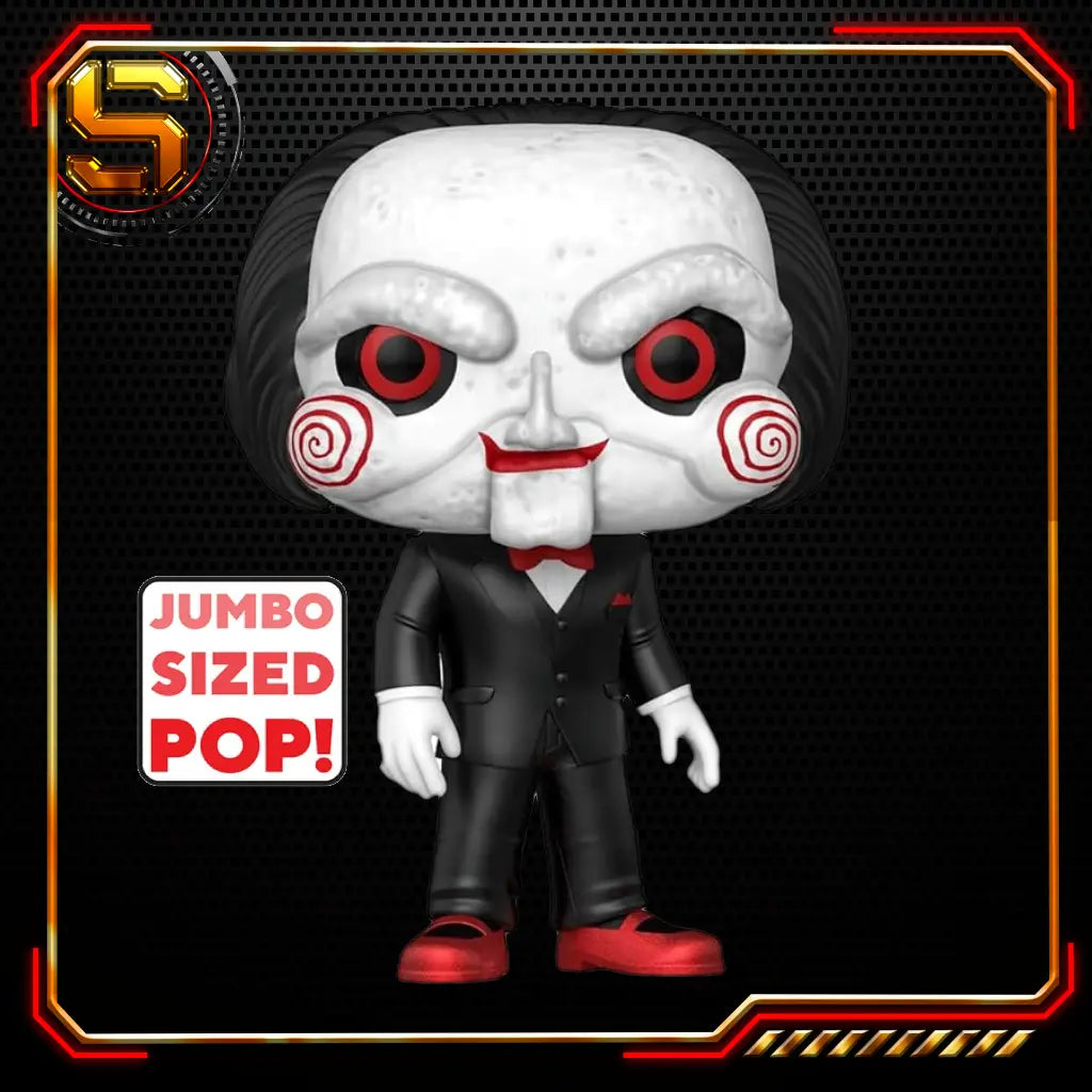 FUNKO POP JUMBO MOVIES SAW BILLY THE PUPPET 1821