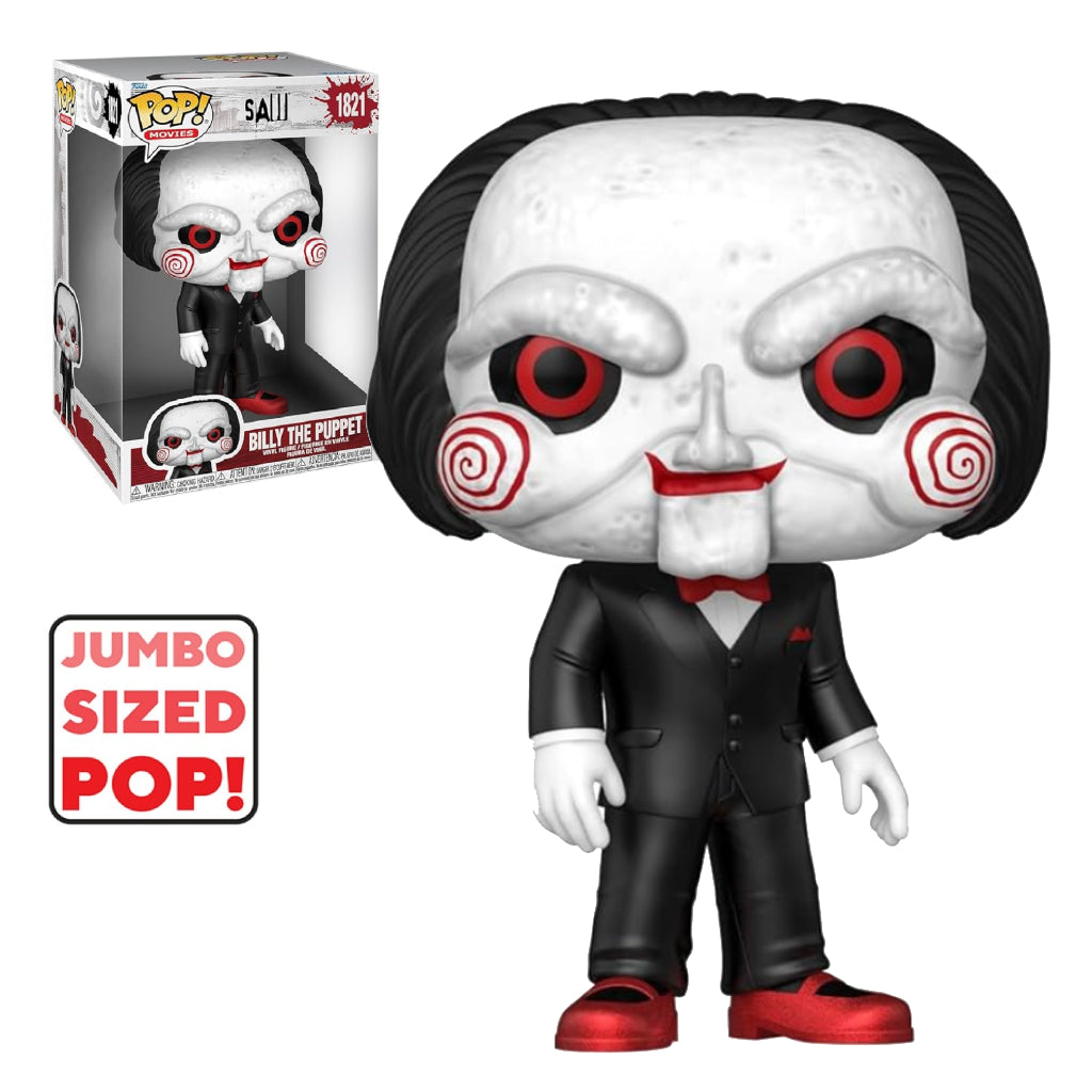 FUNKO POP JUMBO MOVIES SAW BILLY THE PUPPET 1821