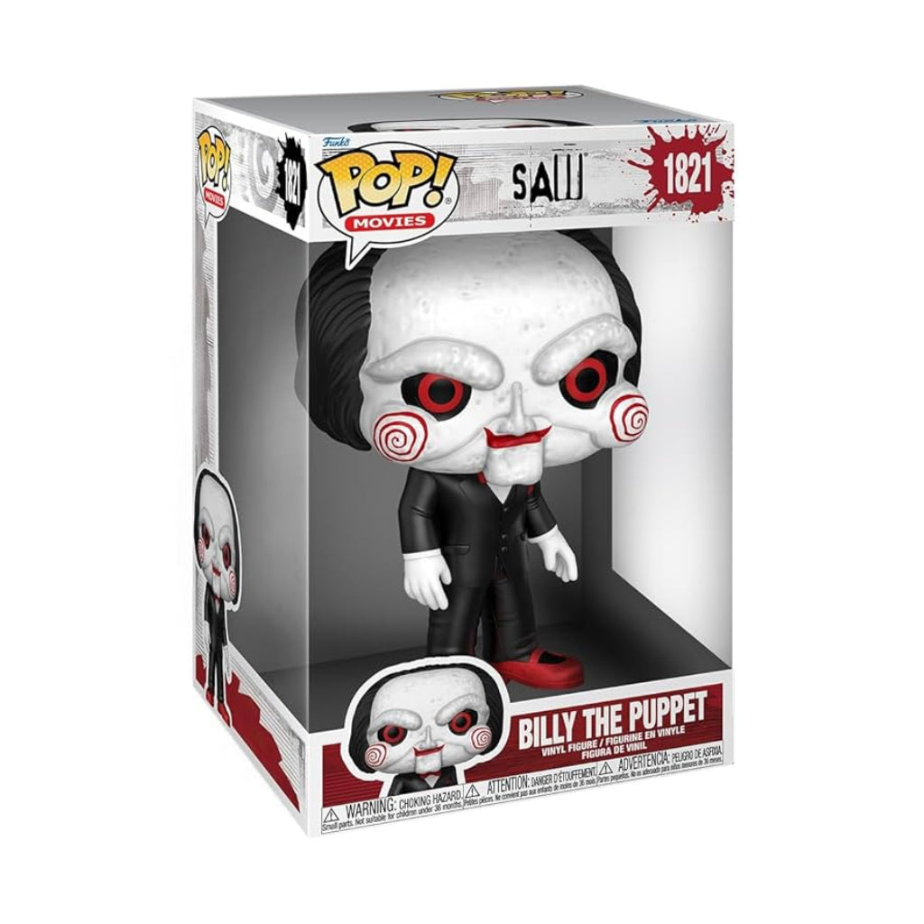 FUNKO POP JUMBO MOVIES SAW BILLY THE PUPPET 1821