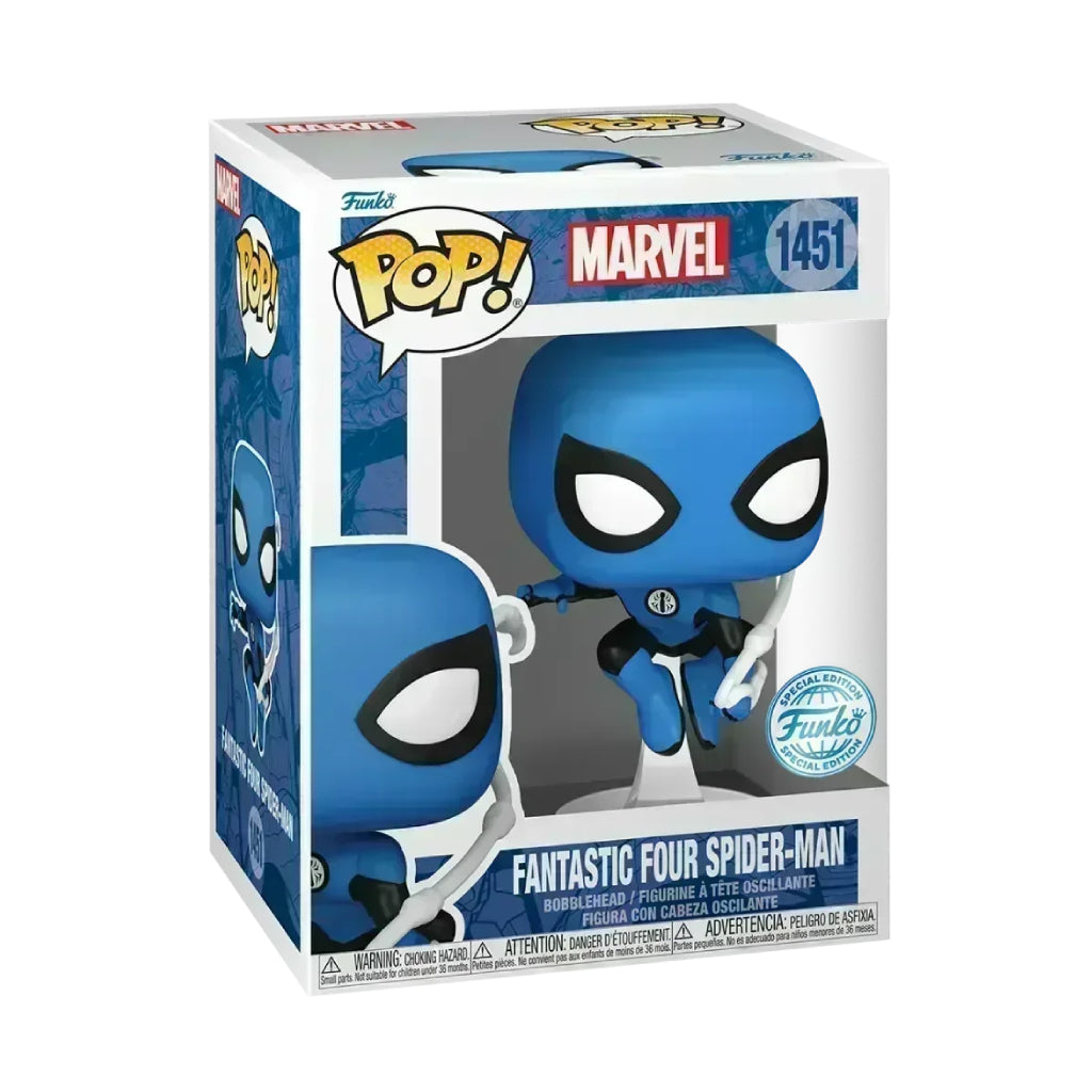 FUNKO POP MARVEL COMICS FANTASTIC FOUR SPIDERMAN 1451