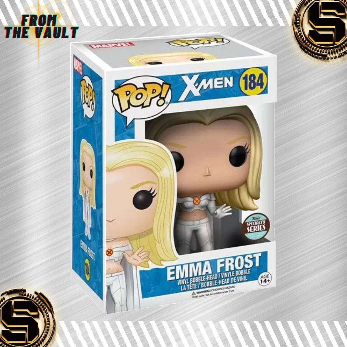 FUNKO POP MARVEL COMICS X-MEN EMMA FROST 184 SS