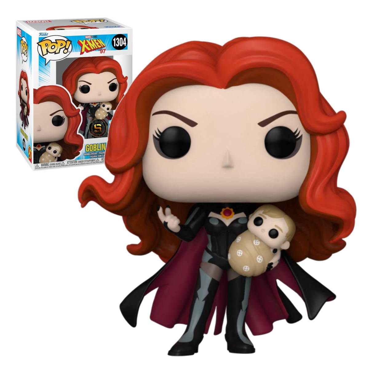 FUNKO POP MARVEL X-MEN 97 GOBLIN QUEEN 1304 NYCC 2023 EXCLUSIVO SAHARIS